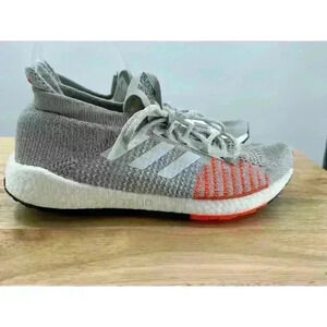 NWT Adidas PulseBoost HD Running Sneakers Ws Sz 8 Gray & Coral Athletic Training